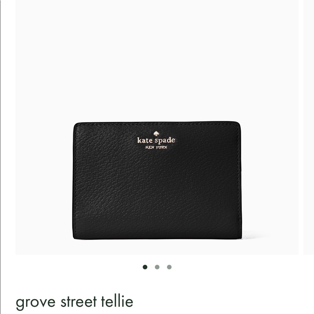 Kate Spade Grove Street Tellie Black Wallet